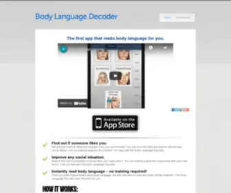 Bodylanguagedecoder.com(Body Language Decoder) Screenshot