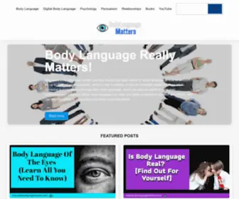 Bodylanguagematters.com(Body Language Matters) Screenshot