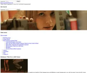 Bodylanguageproject.com(World's Most Comprehensive Source For NonVerbal Communication) Screenshot