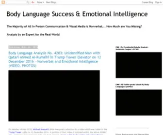 Bodylanguagesuccess.com(Body Language & Emotional Intelligence) Screenshot