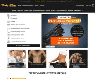 Bodyline.ro(Suplimente nutritive Body Line pentru masa musculara rapida) Screenshot