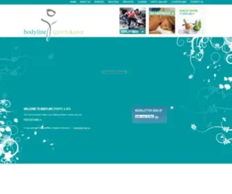 Bodylinespa.com(BODYLINE SPORTS and SPA) Screenshot