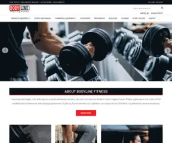 Bodylinesports.co.in(Online fitness & sports equipments) Screenshot