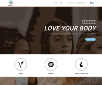 Bodylite.co.za(Love Your Body) Screenshot