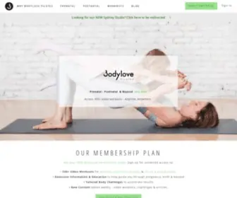 Bodylove-Pilates.com(BodyLove Pilates) Screenshot