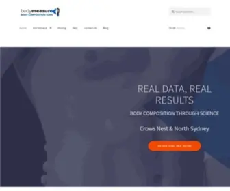 Bodymeasure.com.au(DEXA scan) Screenshot
