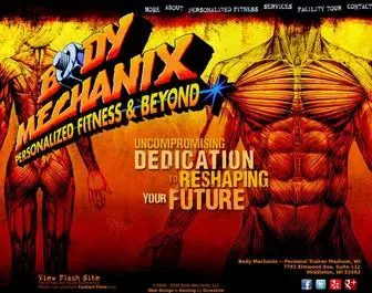 Bodymechanixfitness.com(Body Mechanix) Screenshot