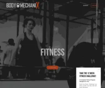 Bodymechanixs.com(Body Mechanix) Screenshot