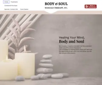 Bodynsoulmt.com(BODY AND SOUL MASSAGE THERAPY) Screenshot