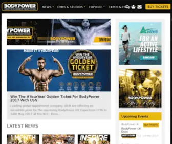 Bodypowerexpo.co.uk(BodyPower Expo) Screenshot