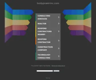 Bodypowerinc.com(bodypowerinc) Screenshot