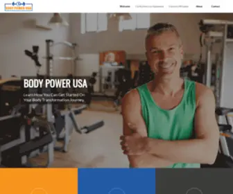 Bodypowerusa.com(Body Power Fitness Equipment) Screenshot