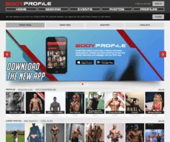 Bodyprofile.com(The Ultimate Fitness Directory) Screenshot