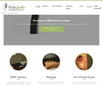 BodyQuirks.com(BodyQuirks Wellness & Massage) Screenshot