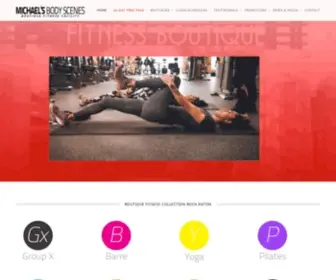 Bodyscenes.com(Michael's Body Scenes Best Gym in Boca Raton) Screenshot