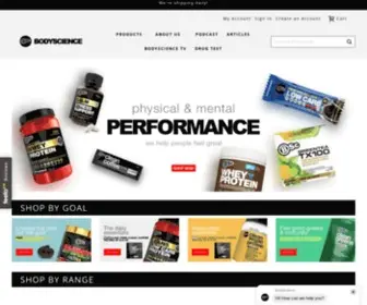 Bodyscience.com.au(Your Trusted Supplement Store) Screenshot