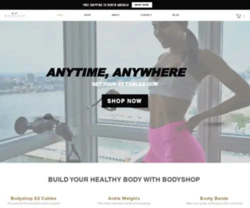 Bodyshopaesthetics.com(Innovative workout equipment) Screenshot