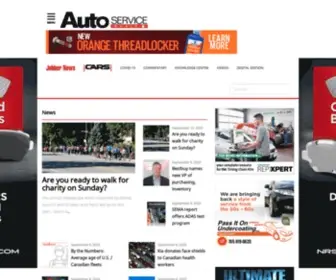 Bodyshopbiz.com(Auto Service World) Screenshot
