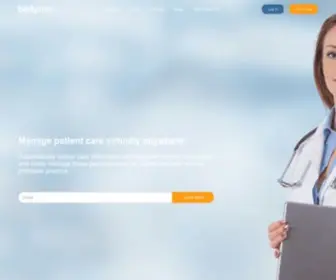 Bodysite.com(Manage Patient Care Virtually Anywhere™) Screenshot