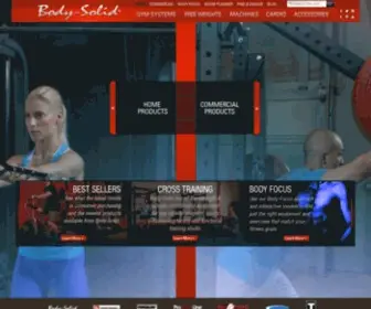 Bodysolid.com Screenshot