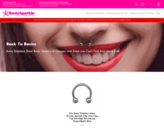 Bodysparkle.com(Create an Ecommerce Website and Sell Online) Screenshot