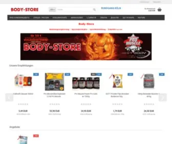 BodyStore.de(Köln und Bonn) Screenshot