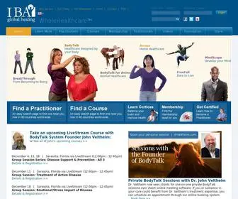 Bodytalksystem.com(IBA Global Healing) Screenshot