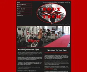 Bodytechpersonaltraining.com(Body Tech) Screenshot