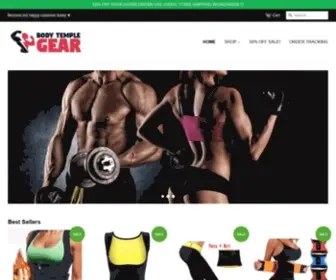 Bodytemplegear.com(BODYTEMPLE GEAR) Screenshot