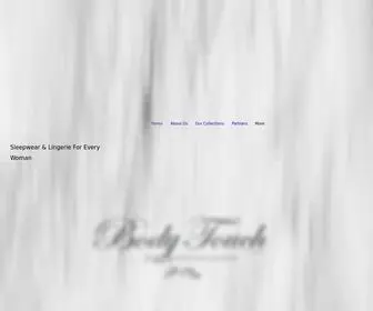 Bodytouchlingerie.com(Sleepwear) Screenshot