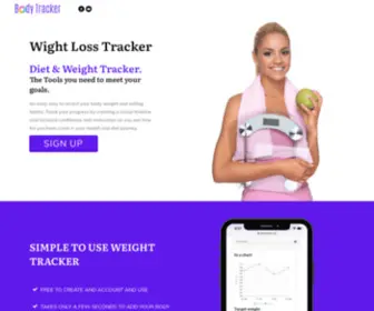 Bodytracker.org(Beginner's Guide To Nutrition For Losing Weight Body Tracker) Screenshot