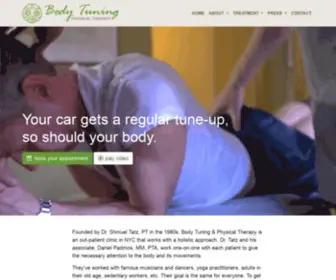 Bodytuning.us(New York Physical Therapy) Screenshot