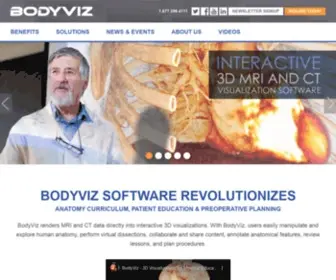 Bodyviz.com(Easy-to-Use 3D Anatomy Learning Platform) Screenshot