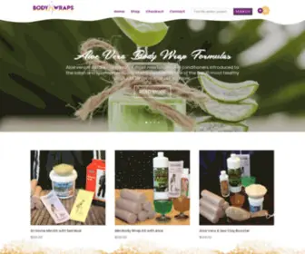 Bodywraps.com(Salon & Spa Body Wrap Products and Solutions) Screenshot