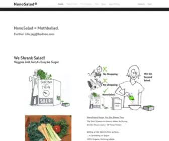 Bodzoo.com(NanoSalad®) Screenshot