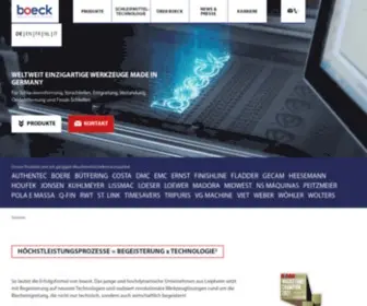 Boeck-Technology.de(Boeck) Screenshot