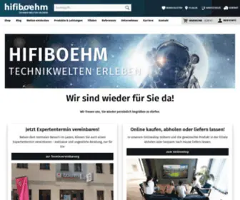 Boehm-Shop.de(Hifiboehm Plauen) Screenshot