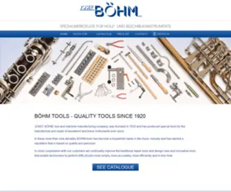 Boehmtools.com(Josef Böhm e.K) Screenshot