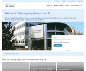 Boehringer-Ingelheim.co.uk(Boehringer Ingelheim) Screenshot