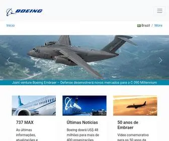 Boeing.com.br(Página Inicial) Screenshot