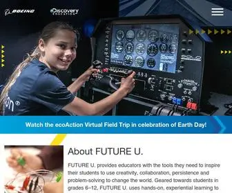 Boeingfutureu.com(FUTURE U) Screenshot