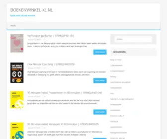 Boekenwinkel-XL.nl(Meer dan 100.000 boeken) Screenshot