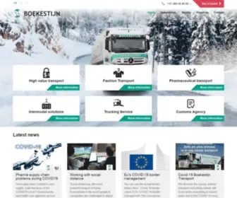 BoekestijNtransport.com(International Transport) Screenshot