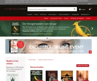 Boekhandelvandervelde.nl(Van der Velde) Screenshot