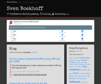 Boekhoff.info(Blog on Software development) Screenshot