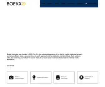 Boekx.com(Boekx Advocaten) Screenshot