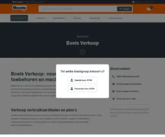 Boelssales.com(Boels Verhuur) Screenshot