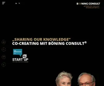 Boening-Consult.com(BÖNING CONSULT®) Screenshot