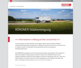 Boerdner.de(Abfallentsorgung in und um Limburg) Screenshot