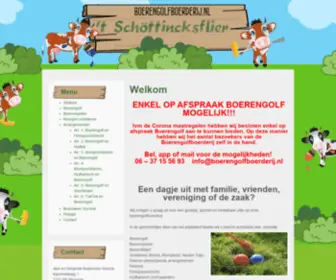 Boerengolfboerderij.nl(Boerengolfboerderij) Screenshot